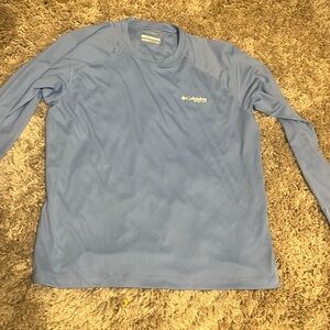 Columbia Blue Long Sleeve PFG T-Shirt